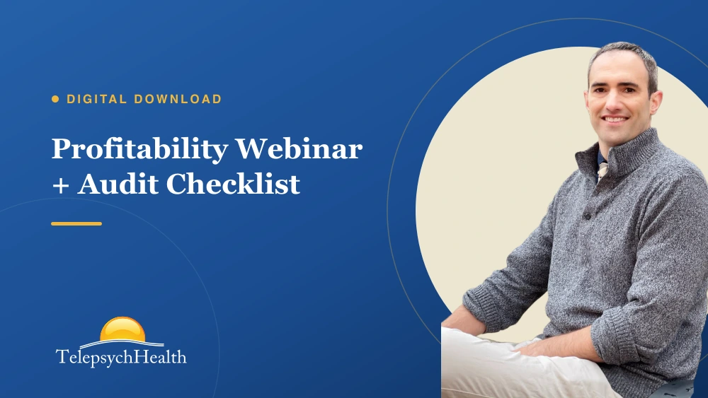Profitability Webinar + Audit Checklist